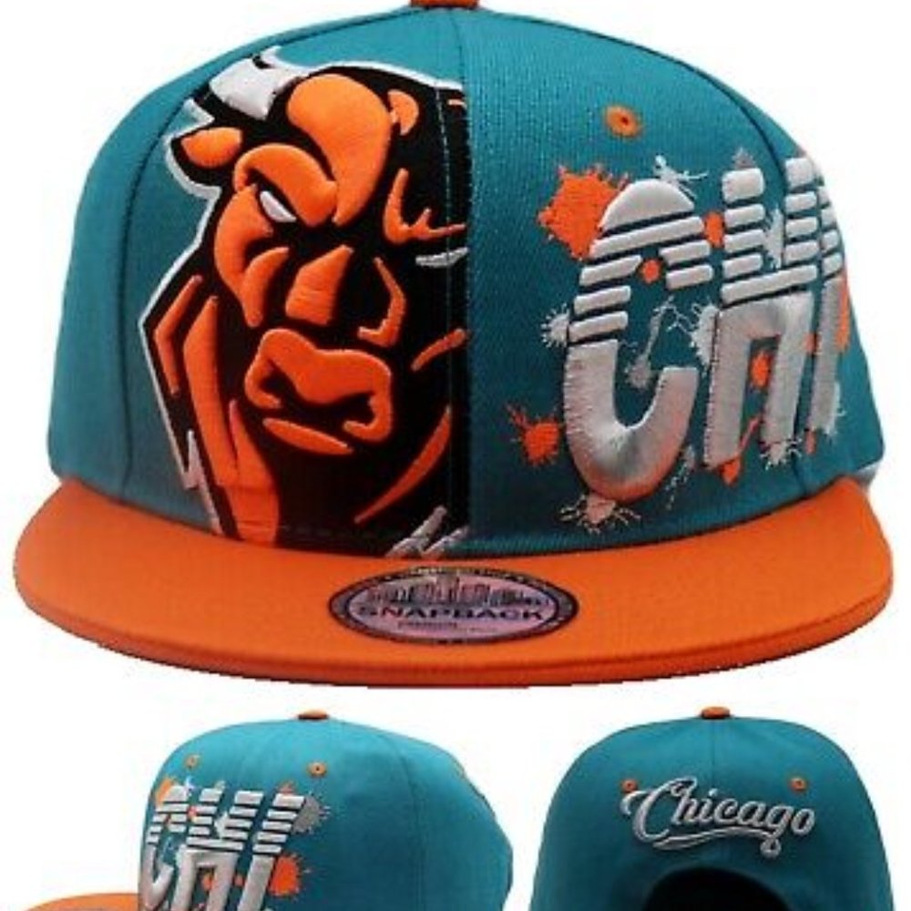 Chicago Premium Splash Snapback Hat